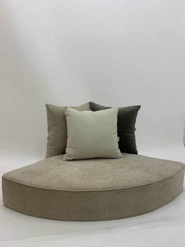 פינת זולה מעוגלת עבה | בתוספת  כריות נוי | קידס זולה