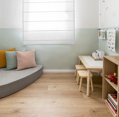 פינת זולה מעוגלת עבה | בתוספת  כריות נוי | קידס זולה